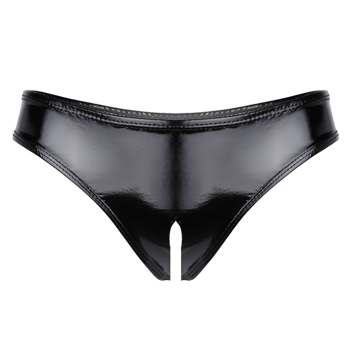 Womens Patent Leather Lingerie - Bralette Triangle Set recensie en prijs