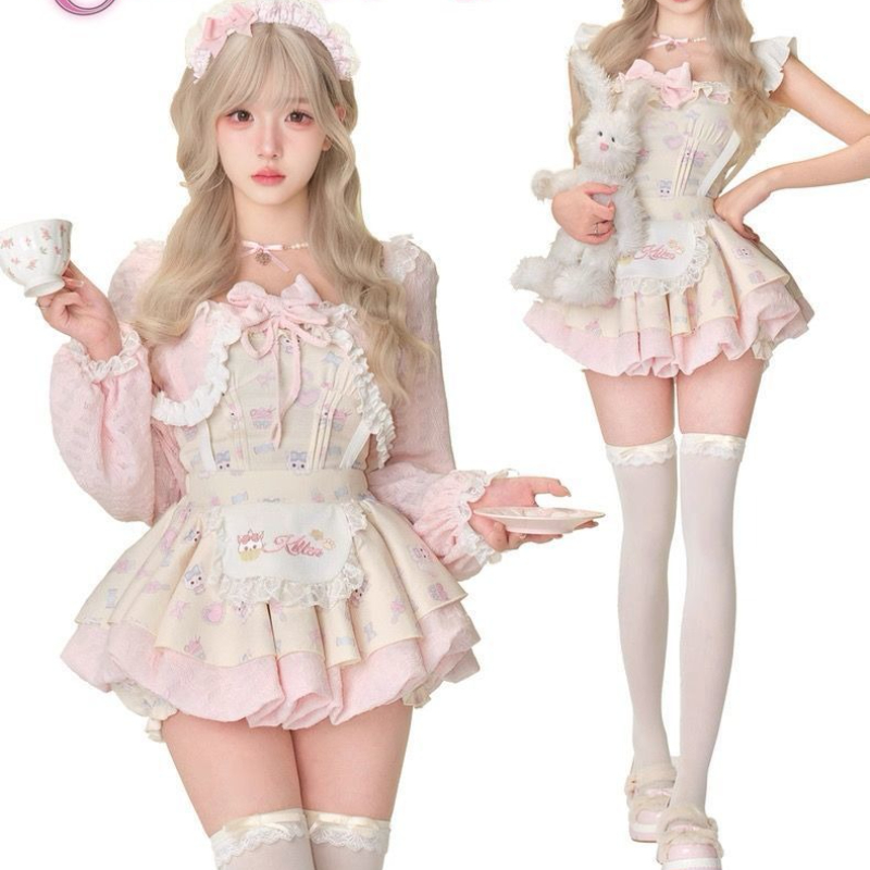 Japanese Sweet Lolita Style 3  - Crop Top Crochet recensie en prijs