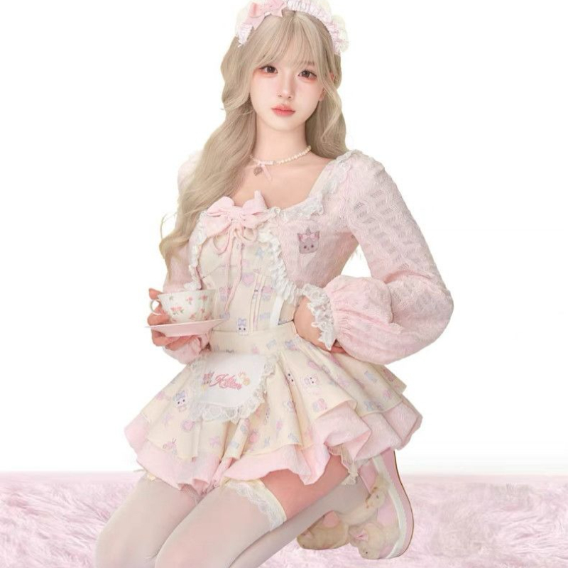 Japanese Sweet Lolita Style 3  - Crop Top Crochet recensie en prijs