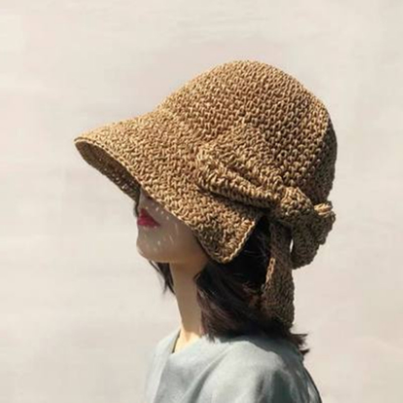 1Pcs Bow Sun Hat Wide Brim Flo - Hat Floppy Wide recensie en prijs
