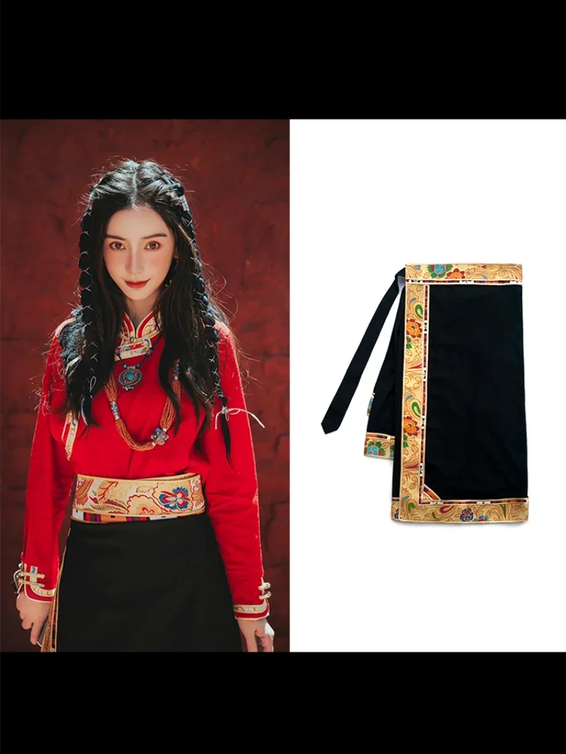 Traditional Tibetan Dress Wrap - Linen Dress Wrap recensie en prijs