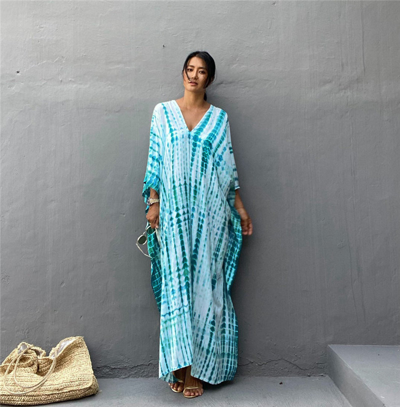 Plus Size Women Beachwear Long - Cover Up Kaftan recensie en prijs