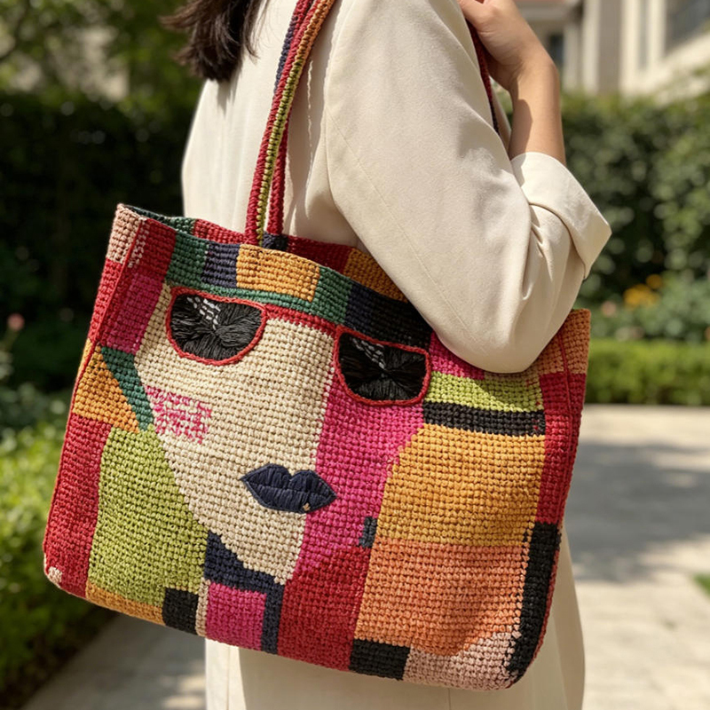Summer Straw Shoulder Bag Wome - Crochet Bag Raffia recensie en prijs