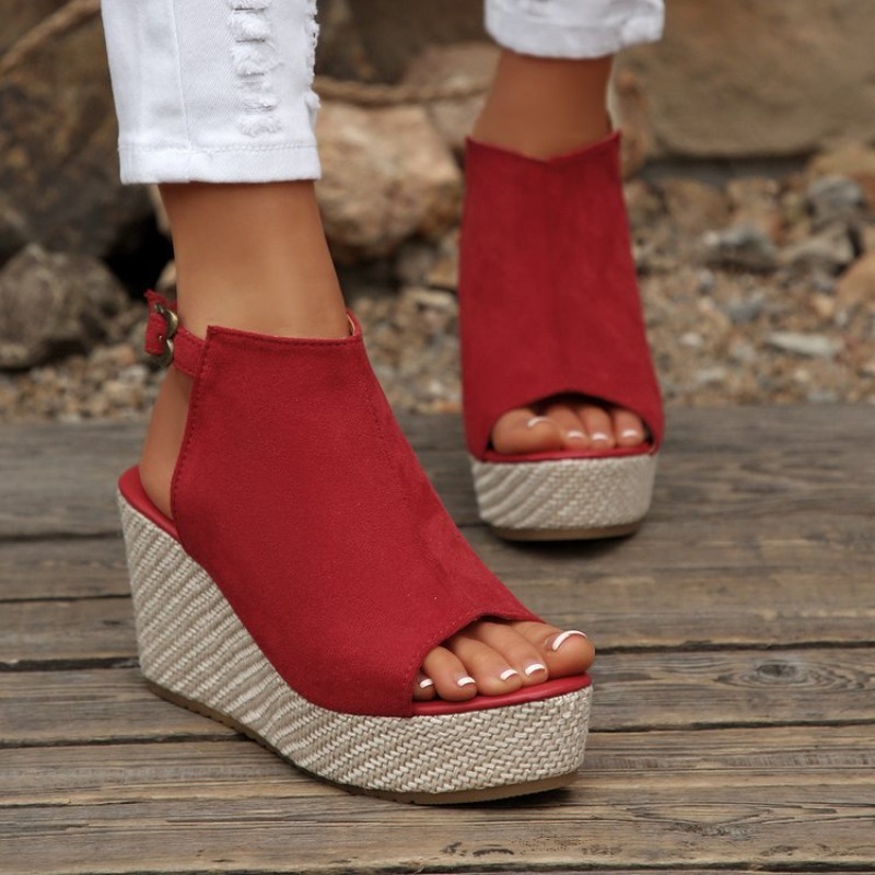 Women Sandals Summer Wedge Pla - Wedge Espadrille Women recensie en prijs