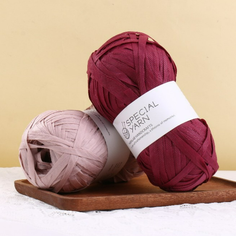 100g/pcs Raffia Flat Yarn for  - Crochet Bag Raffia recensie en prijs