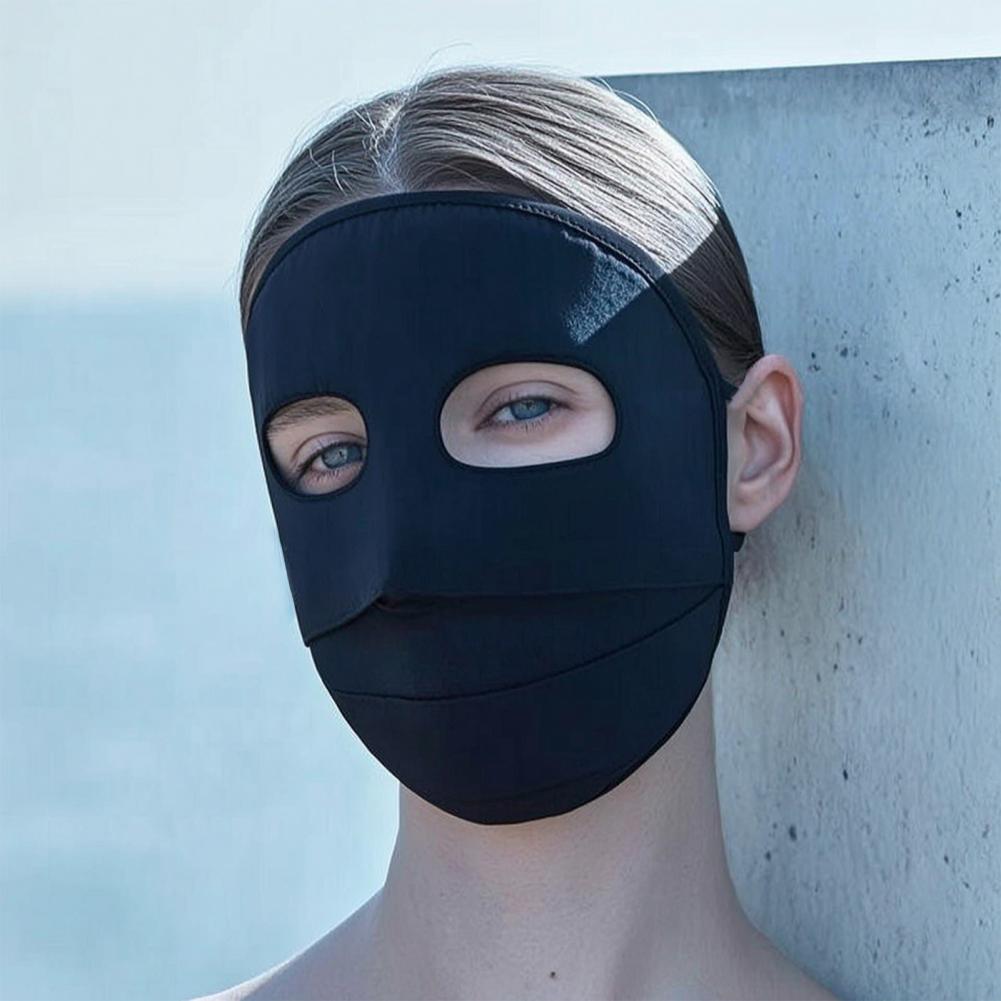 Lightweight Soft Ice Silk Face - Headband Summer Knit recensie en prijs