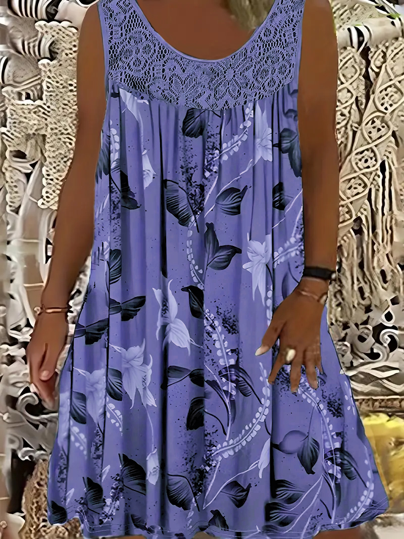 Plus size women's sleeveless r - Romper Floral Print recensie en prijs