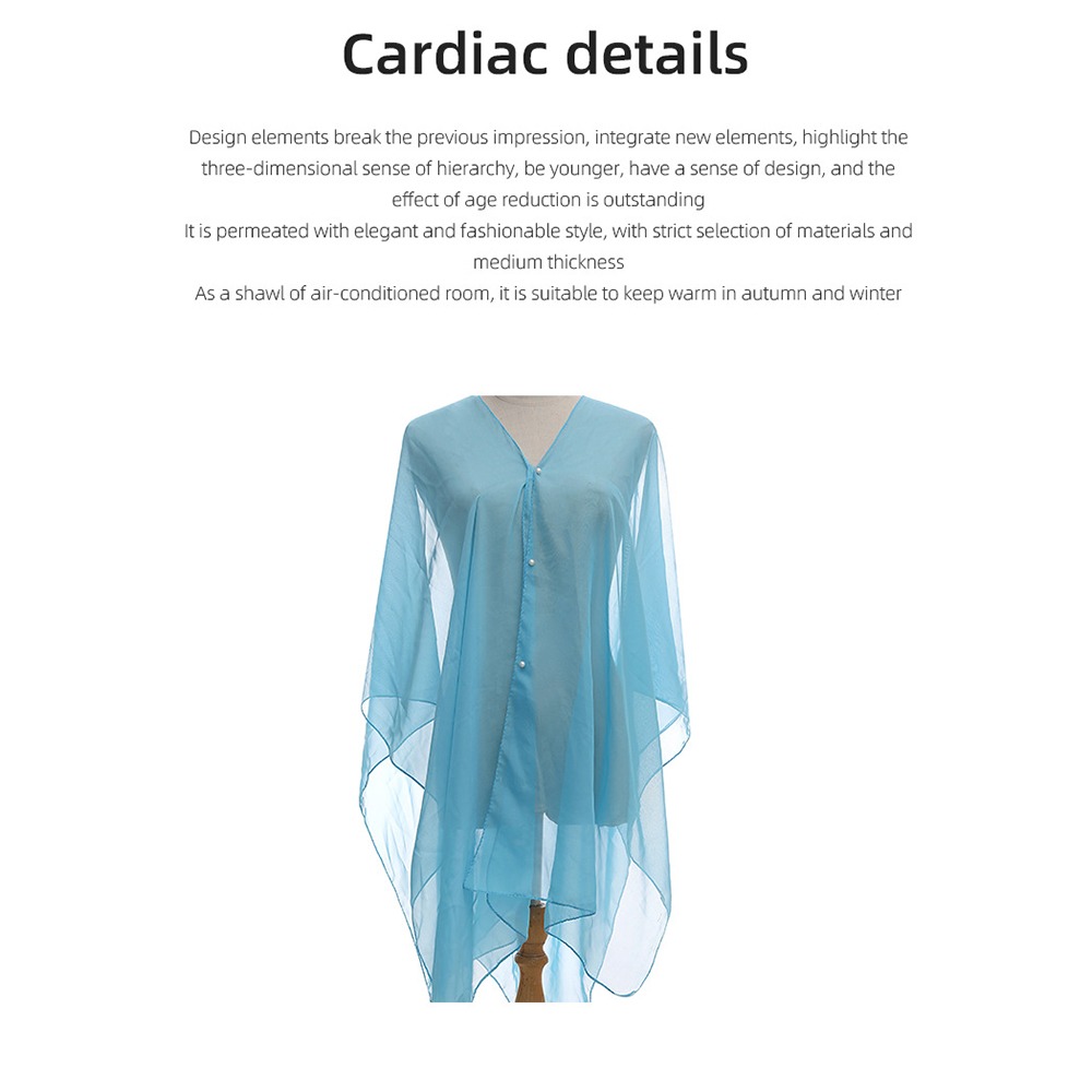 Fashion Solid color Shawl Scar - Cover Up Kaftan recensie en prijs