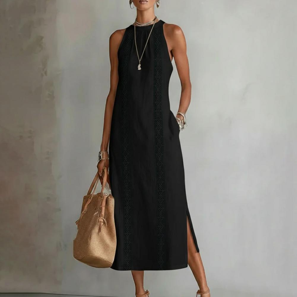 2026 Summer Dress for Women Sl - Linen Dress Wrap recensie en prijs