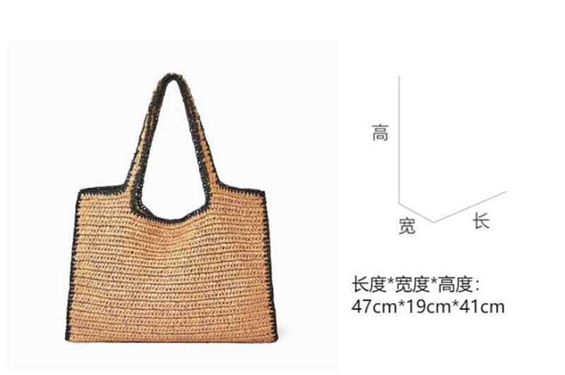 Straw Woven Tote Bags for Wome - Crochet Bag Raffia recensie en prijs