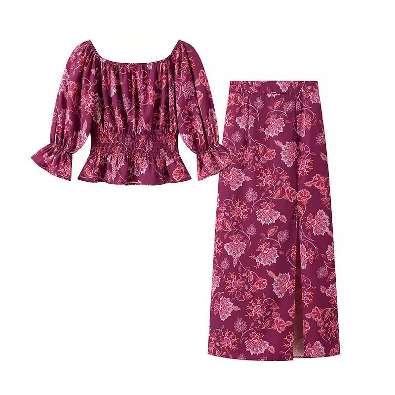 Women's Fashion Printed Off-Sh - Blouse Off Shoulder recensie en prijs