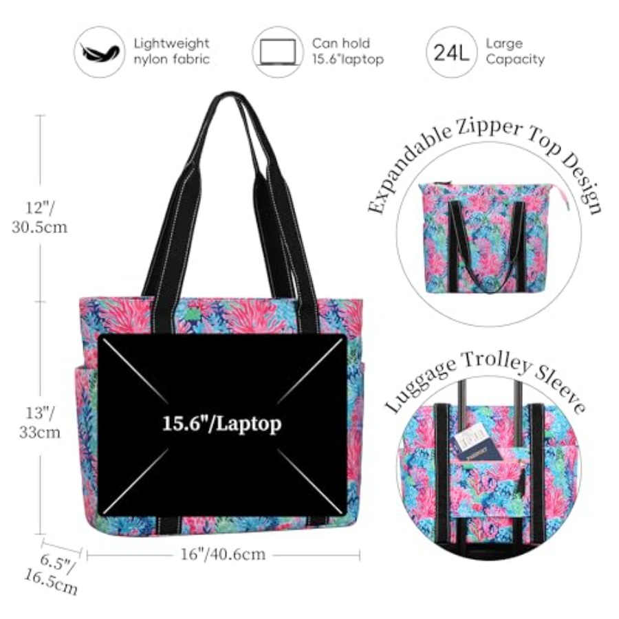 Tote Bag for Women with Laptop - Tote Bag Beach recensie en prijs