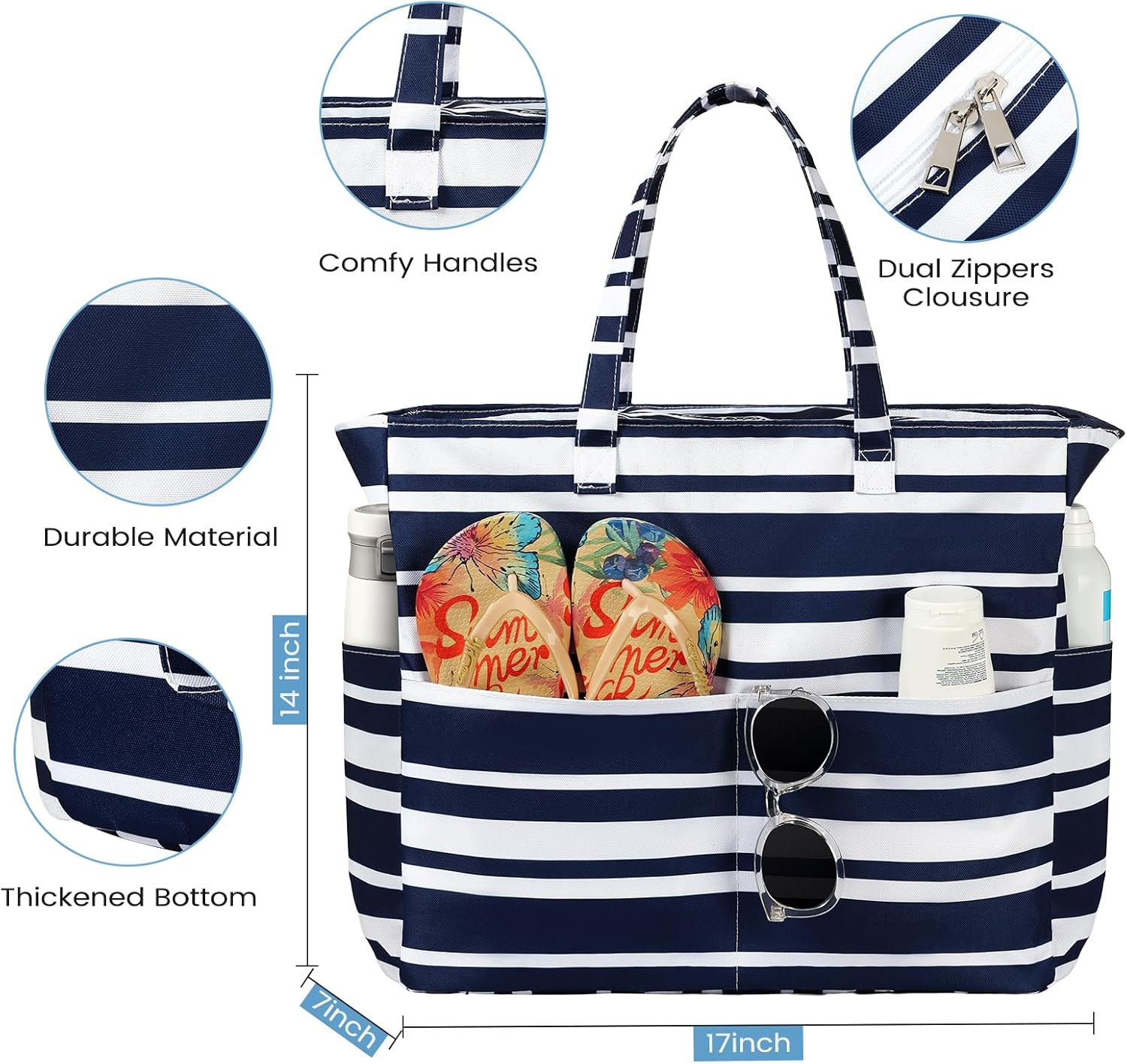 Waterproof Sandproof Beach Tot - Tote Bag Beach recensie en prijs