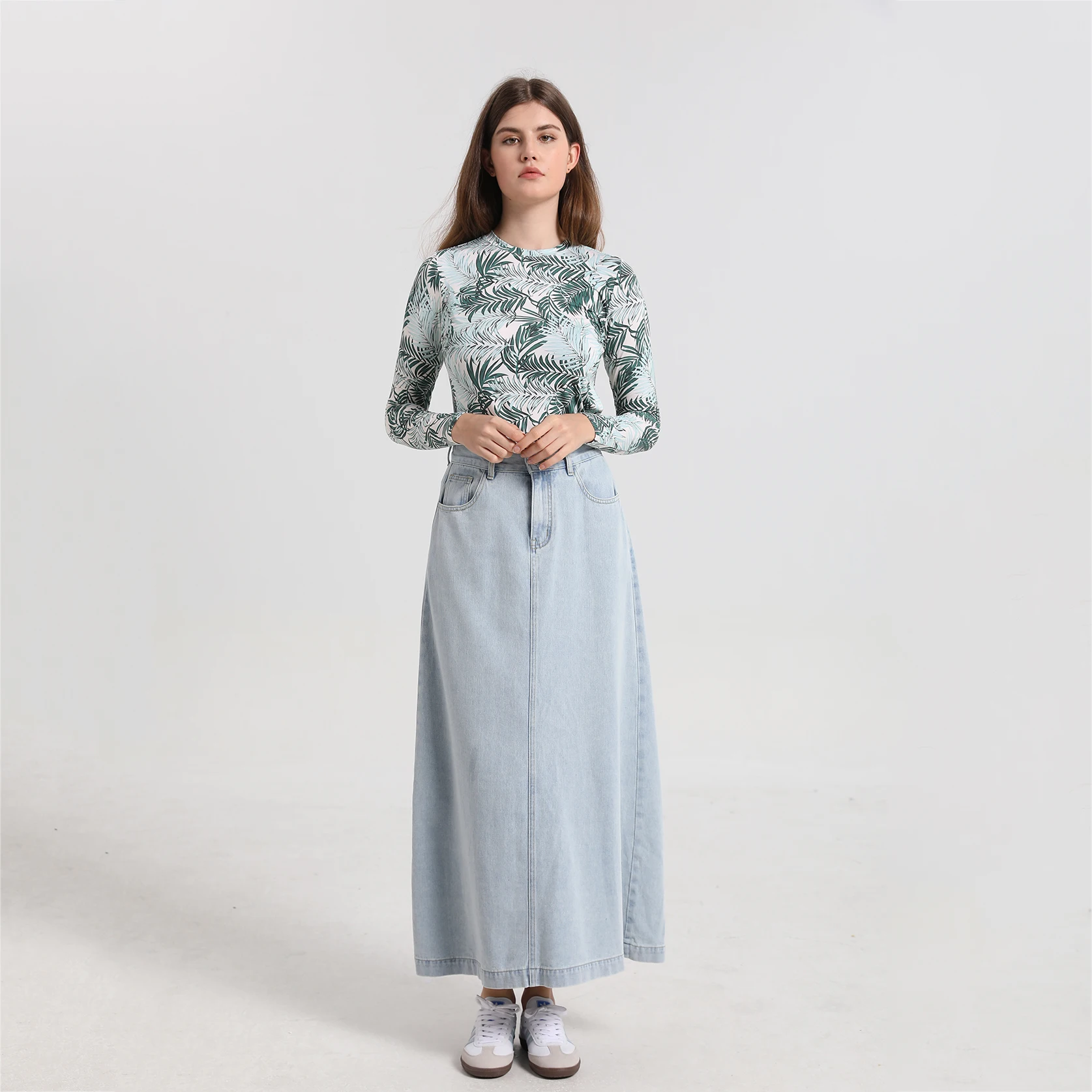 AP Printing Tee Stretchy  Moda - Linen Dress Wrap recensie en prijs