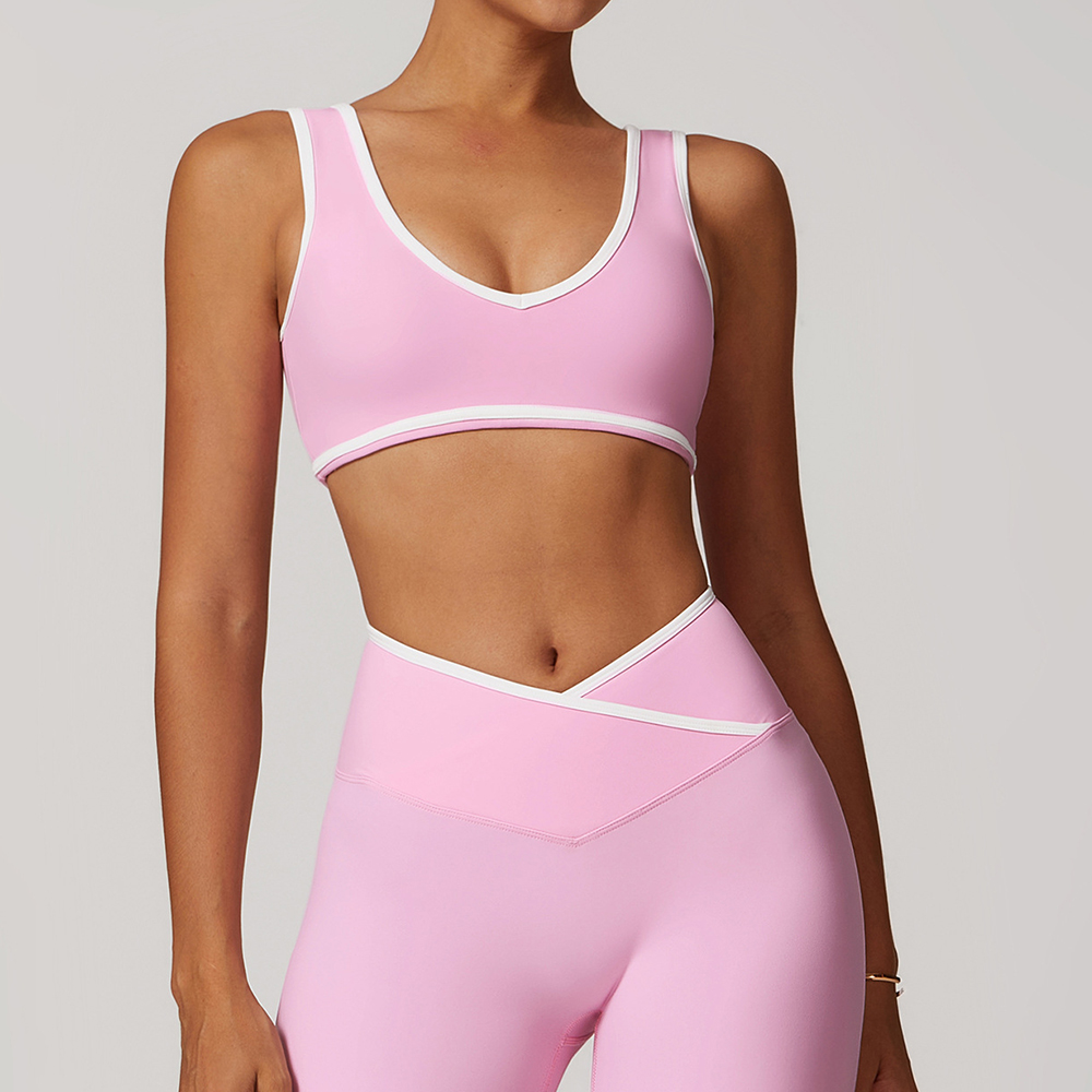 V-Neck Sports Bra Women Top Pu - Crop Top Crochet recensie en prijs