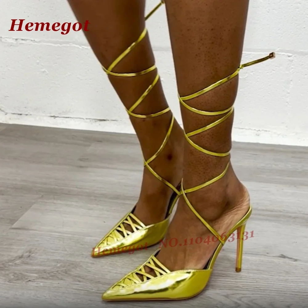 Patent Leather Cut Out Sandals - Sandal Strappy Heeled recensie en prijs