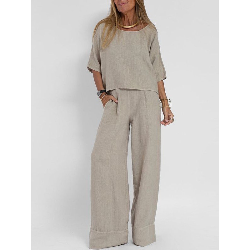 Linen Suits for Women 2 Pieces - Linen Pant Wide recensie en prijs