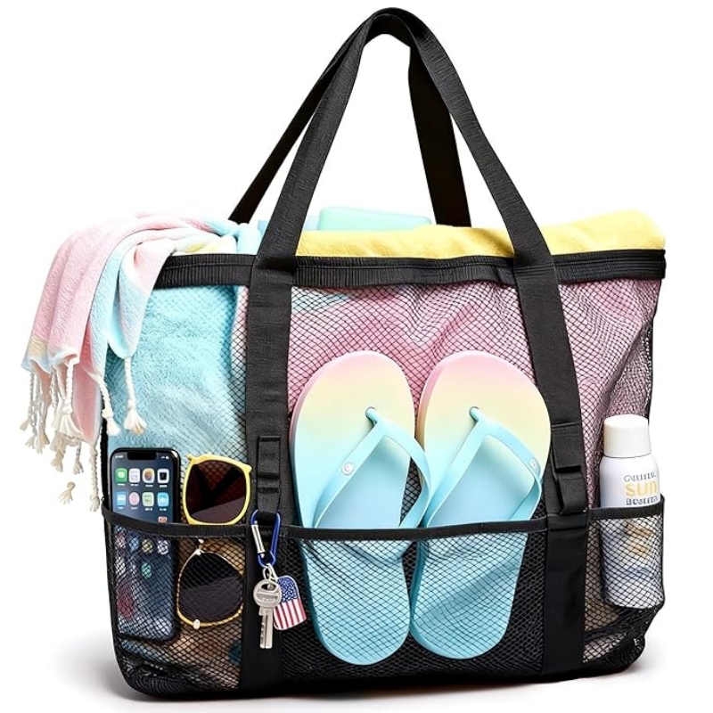 Travel Mesh Beach Bag for Wome - Tote Bag Beach recensie en prijs