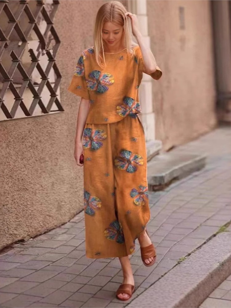 2025 Spring Summer New Plus Si - Linen Pant Wide recensie en prijs