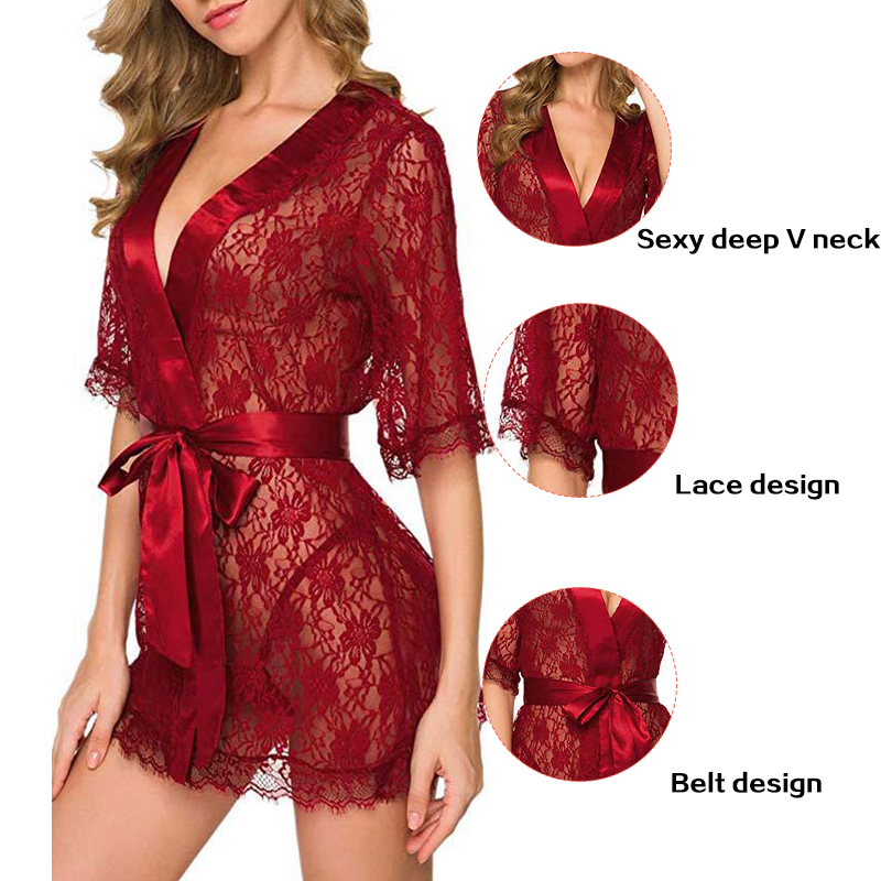 New Hot Sexy Women Floral Lace - Kimono Sheer Floral recensie en prijs