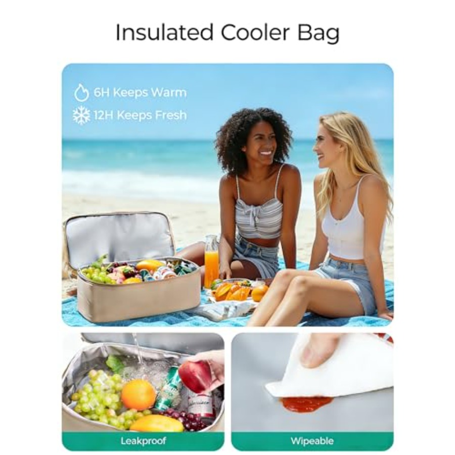 BAGSMART Beach Bag for Women M - Tote Bag Beach recensie en prijs