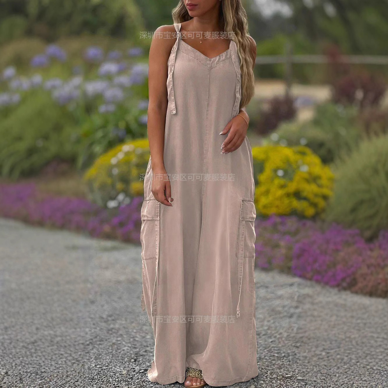 Loose Summer Jumpsuit Casual L - Jumpsuit Linen Relaxed recensie en prijs