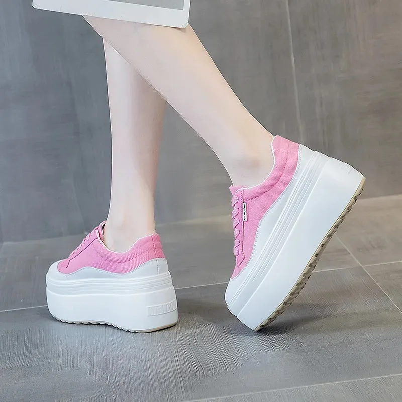 8cm New Canvas Genuine Leather - Wedge Espadrille Women recensie en prijs