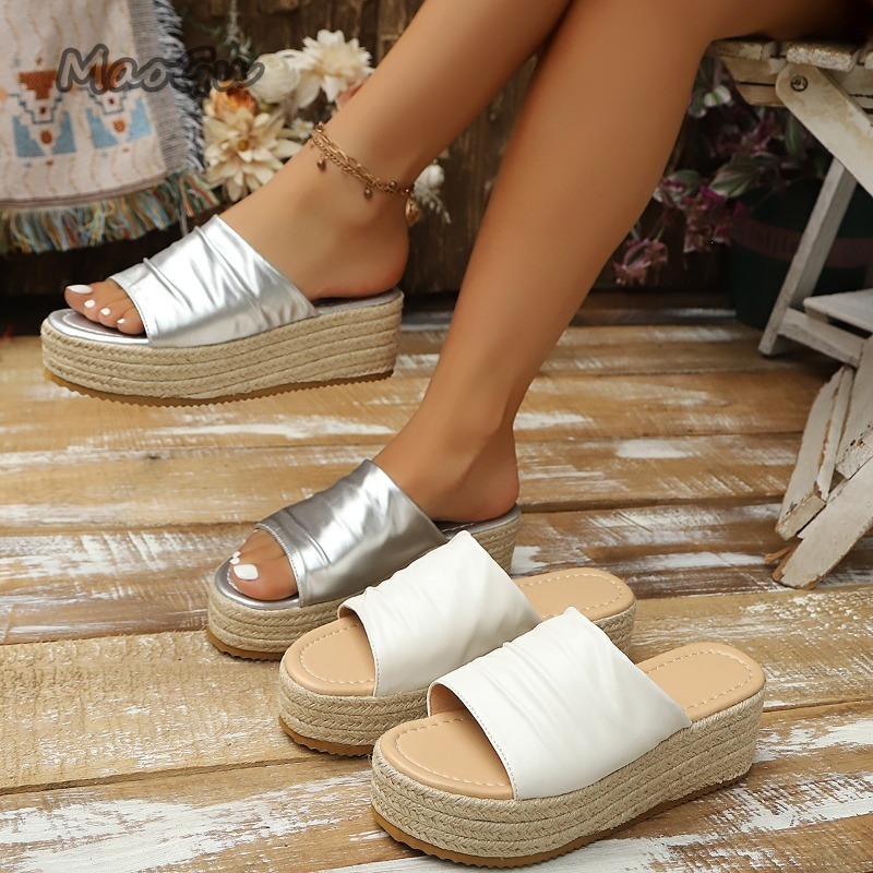 Women's Ruched Espadrille Wedg - Wedge Espadrille Women recensie en prijs