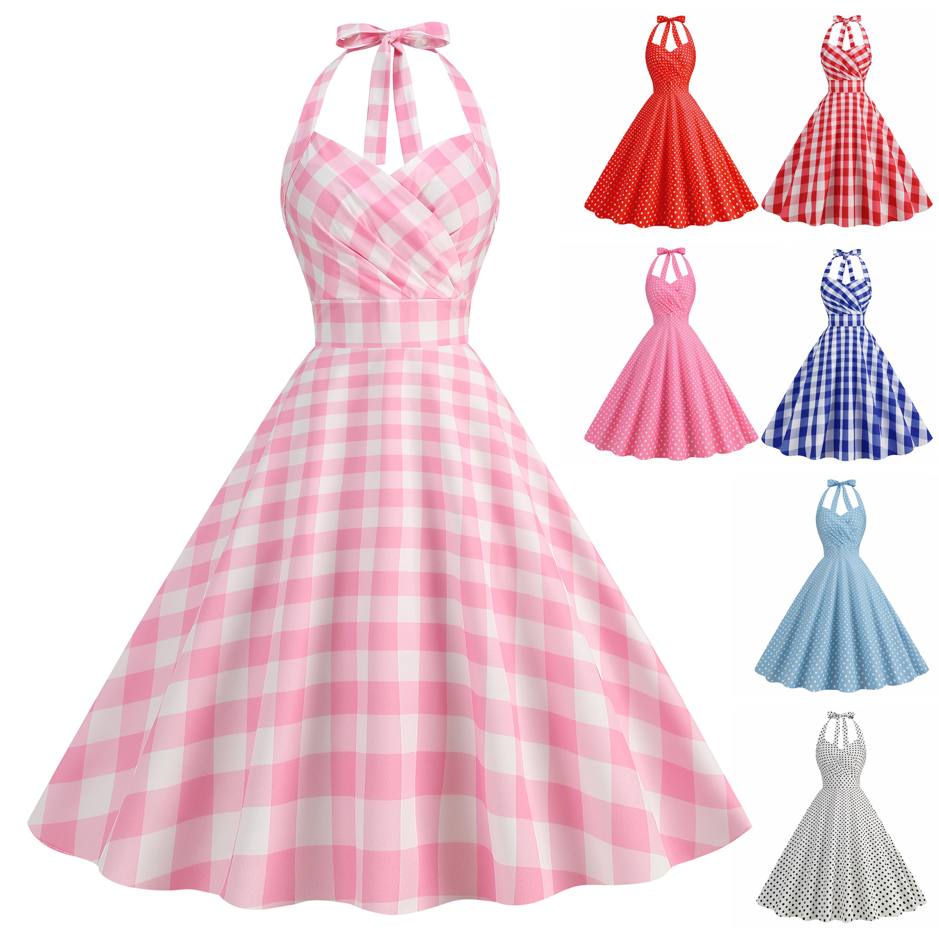 Sexy Vintage Women's Dress Han - Linen Dress Wrap recensie en prijs