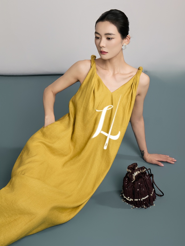 Natural Linen Summer New Style - Linen Dress Wrap recensie en prijs