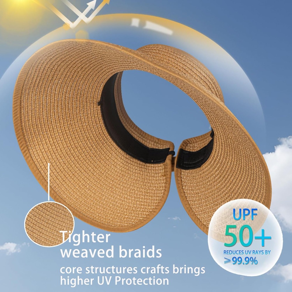 Women's Sun Visor Hats Wide Br - Hat Floppy Wide recensie en prijs
