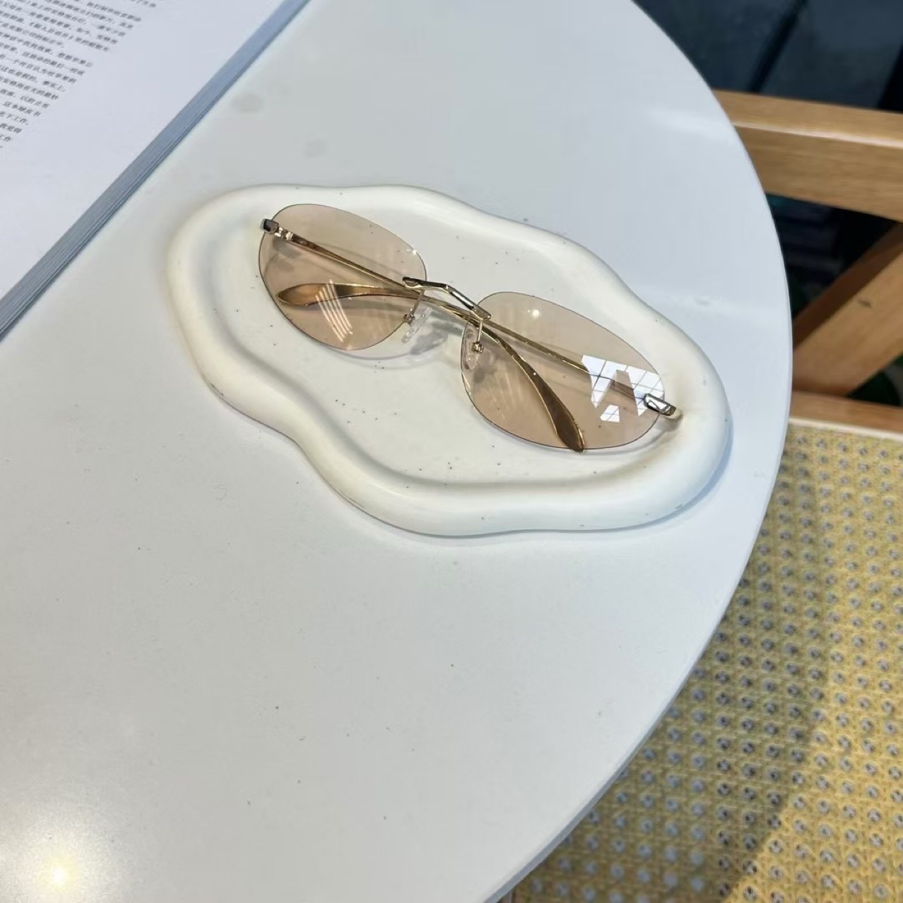 UV400 Rimless Shades, Cat Eye  - Sunglasses Cat Eye recensie en prijs