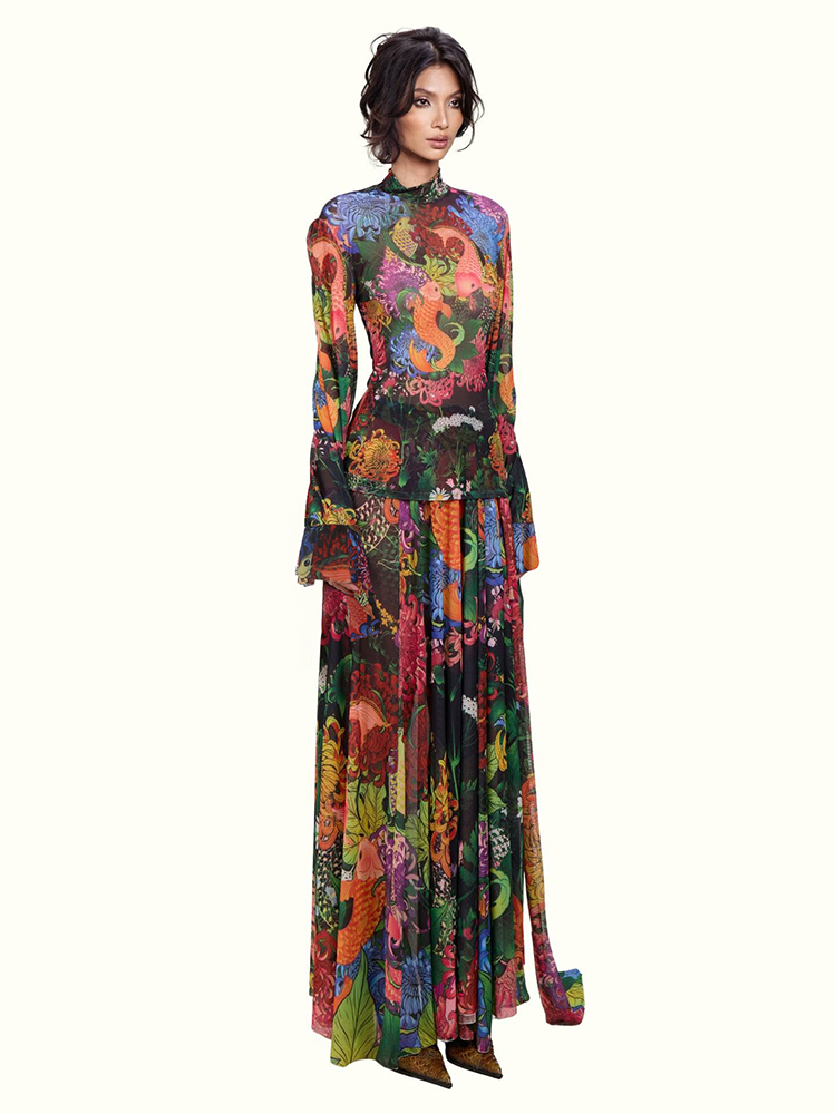 Weird Puss Colorful Floral Pri - Romper Floral Print recensie en prijs