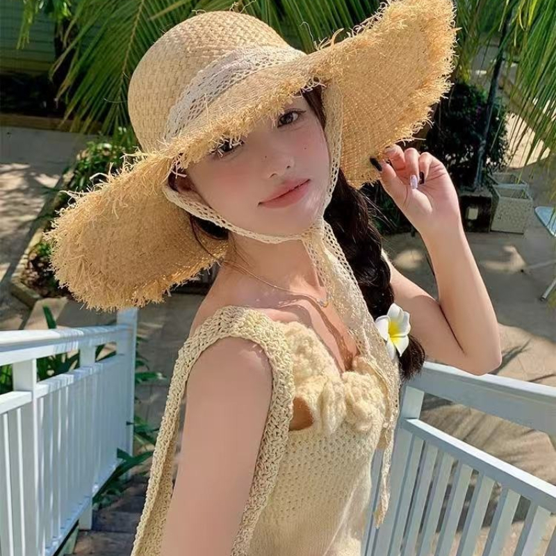 Women Raffia Straw Sun Hat Wid - Hat Floppy Wide recensie en prijs