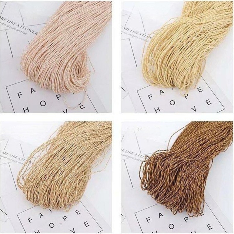 200g 2ply Cotton Raffia Yarn f - Crochet Bag Raffia recensie en prijs
