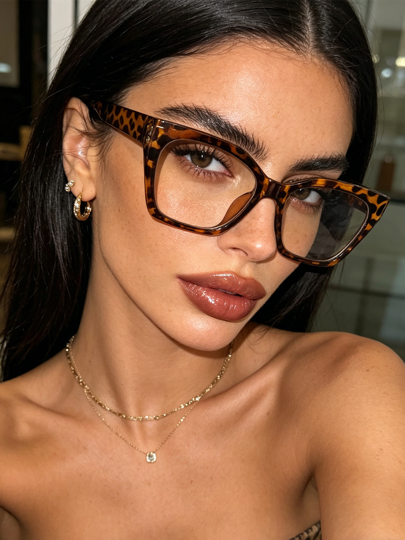 1Pc High-End Leopard Print Cat - Sunglasses Cat Eye recensie en prijs