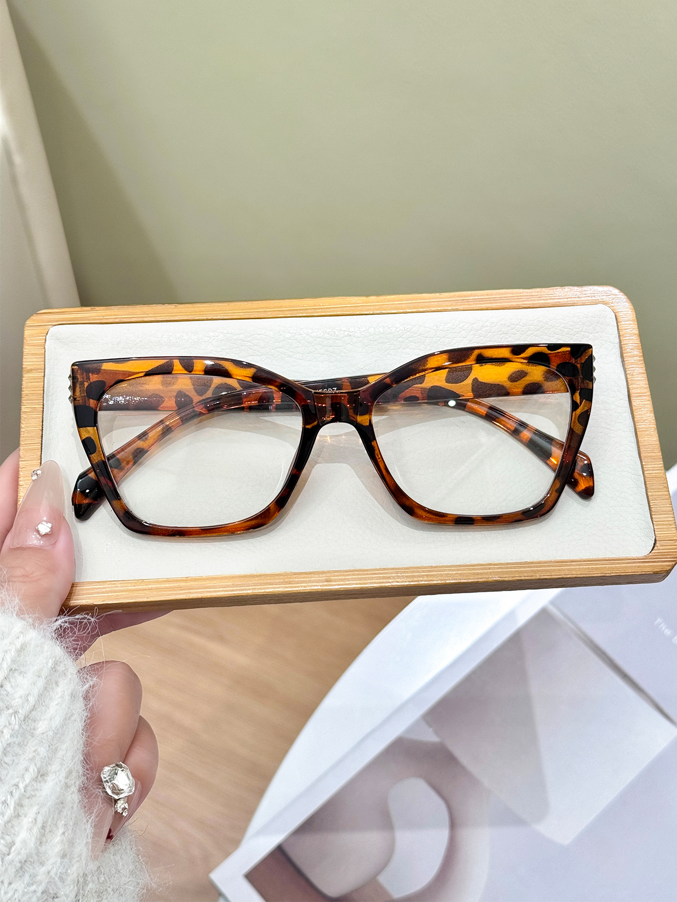1Pc High-End Leopard Print Cat - Sunglasses Cat Eye recensie en prijs