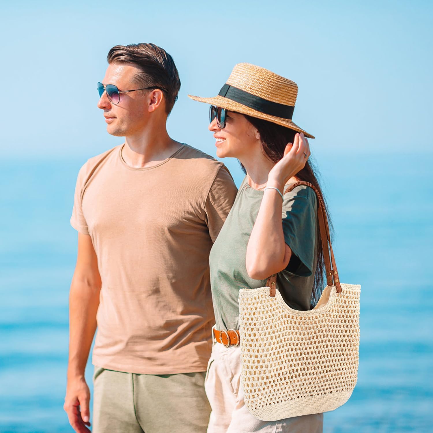 Crochet Beach Bag Purse, Boho  - Tote Bag Beach recensie en prijs