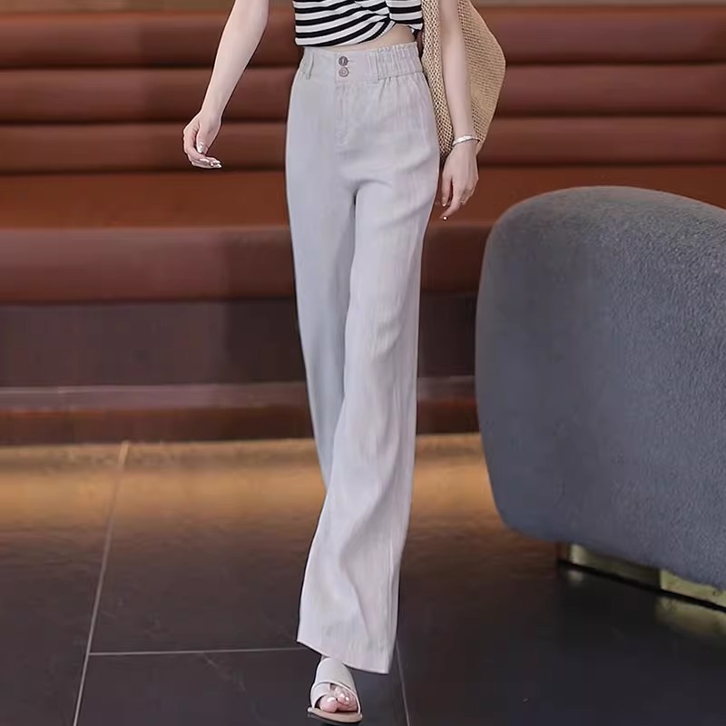 Summer Cool Linen Straight Pan - Linen Pant Wide recensie en prijs