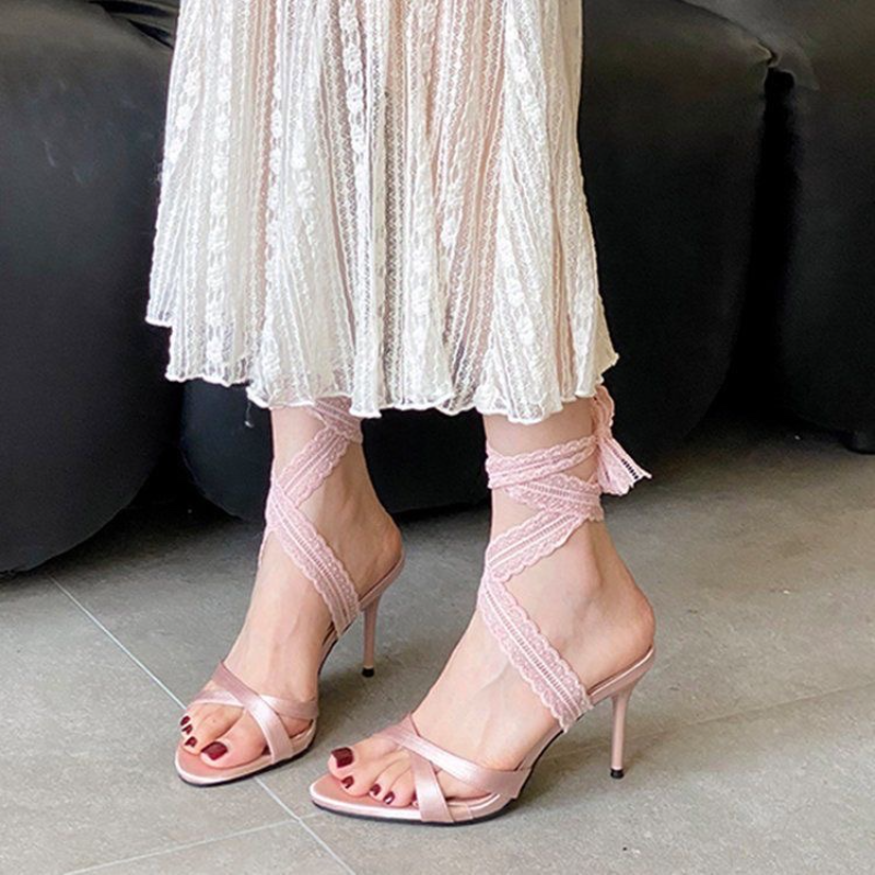 2026 New Pointed Head Strappy  - Sandal Strappy Heeled recensie en prijs