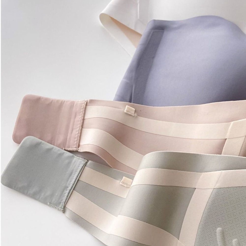 Solid Color Strapless Wrapped  - Bralette Triangle Set recensie en prijs