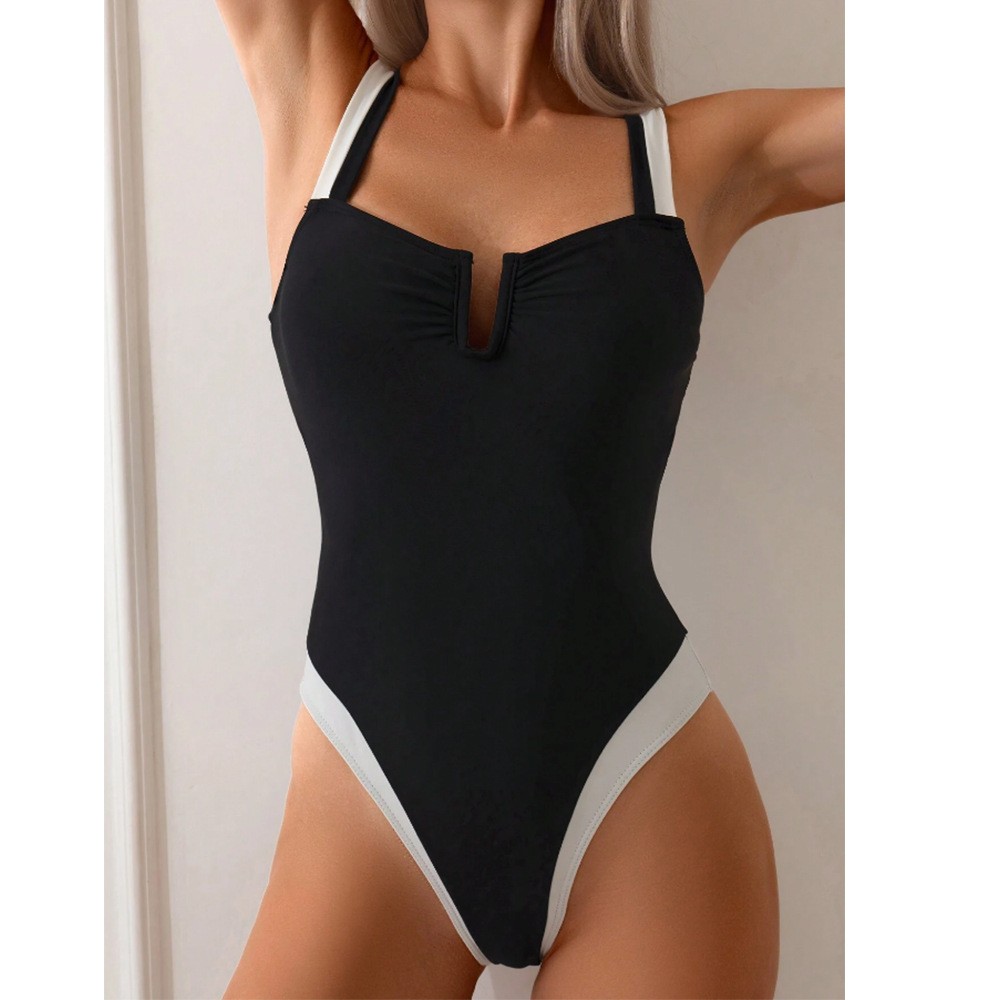2026 Bikini Woman Tankini Deep - Swimsuit Bikini Ruched recensie en prijs