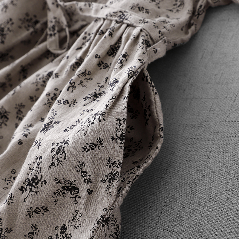 Summer Floral Cotton Linen Dr  - Midi Skirt Floral recensie en prijs
