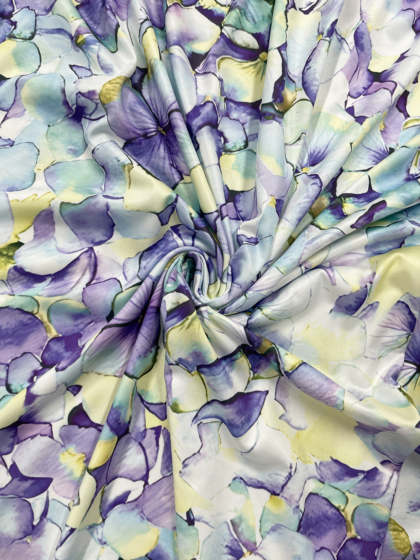 Plus Size Purple Yellow Floral - Midi Skirt Floral recensie en prijs