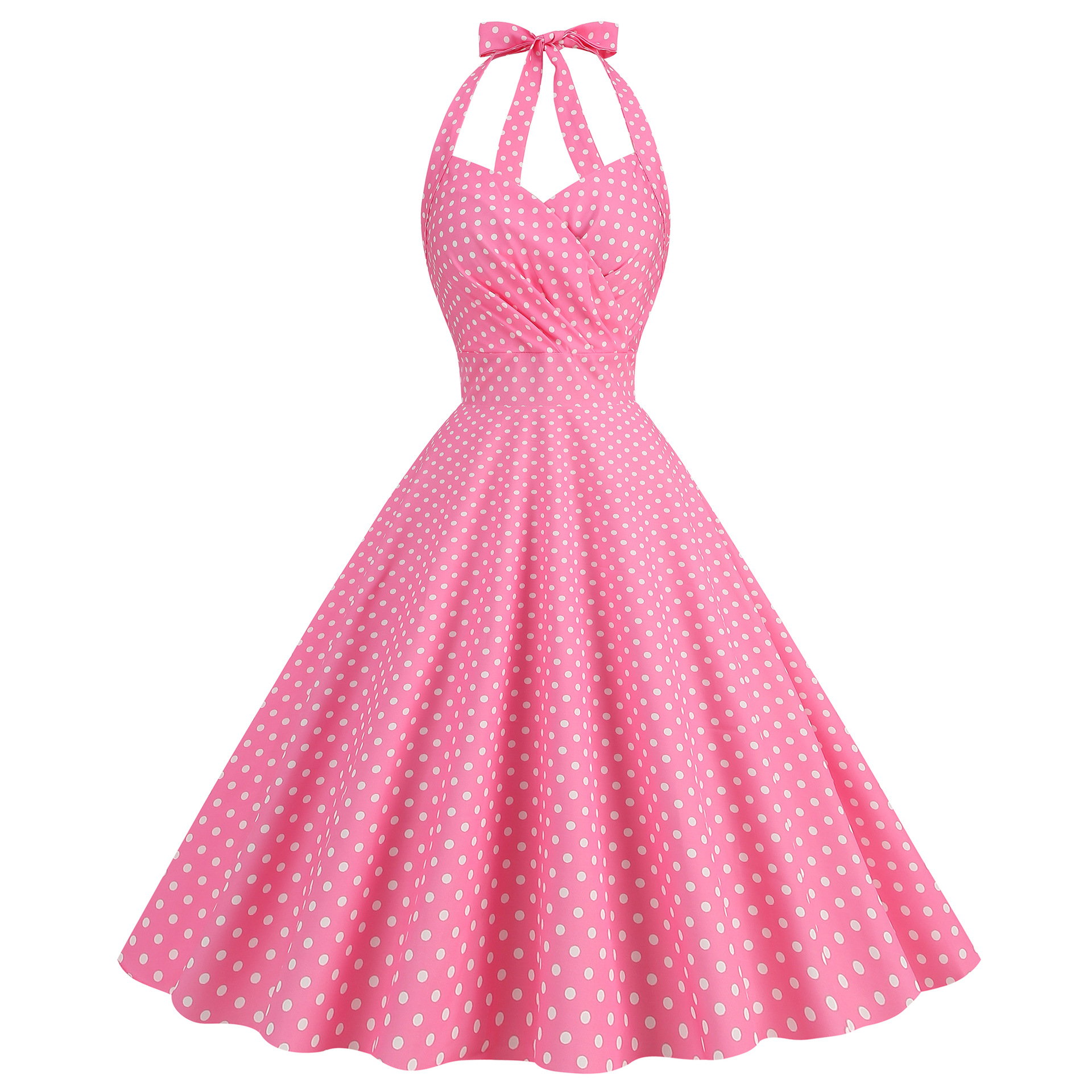 Sexy Retro Print Slim Fit Wome - Linen Dress Wrap recensie en prijs