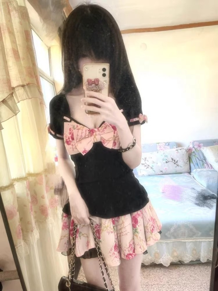 Women's Sweet Floral Print Two - Romper Floral Print recensie en prijs