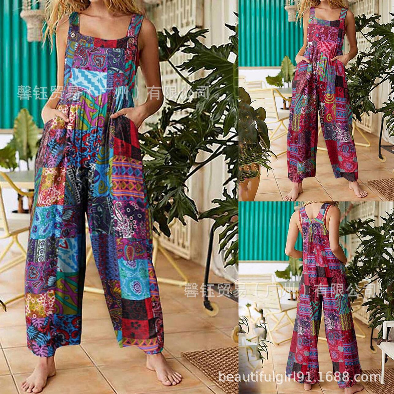 Bohemian Jumpsuit Tribal Patch - Jumpsuit Linen Relaxed recensie en prijs