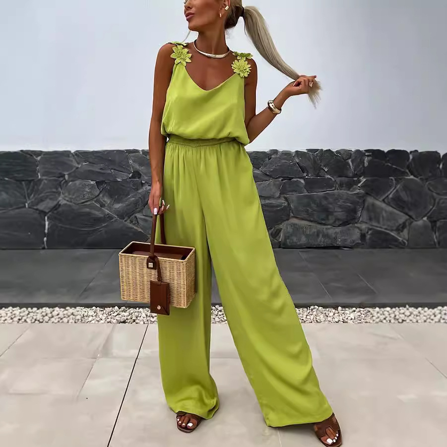 Casual Jumpsuit Strappy Sleeve - Jumpsuit Linen Relaxed recensie en prijs