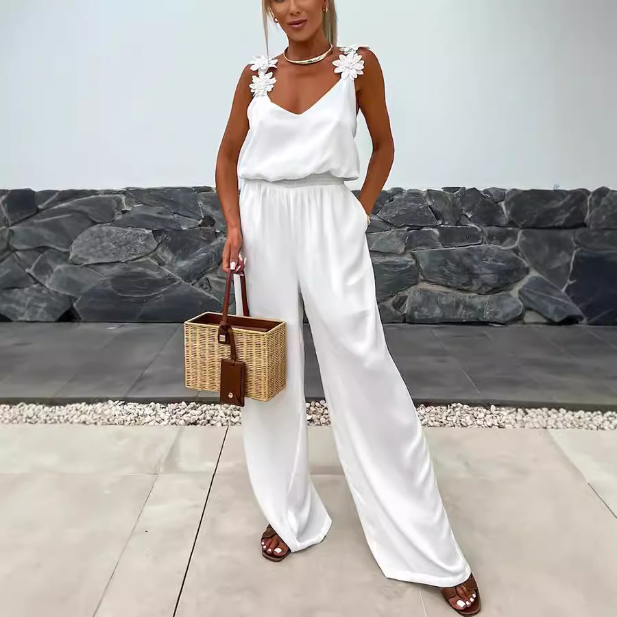 Casual Jumpsuit Strappy Sleeve - Jumpsuit Linen Relaxed recensie en prijs