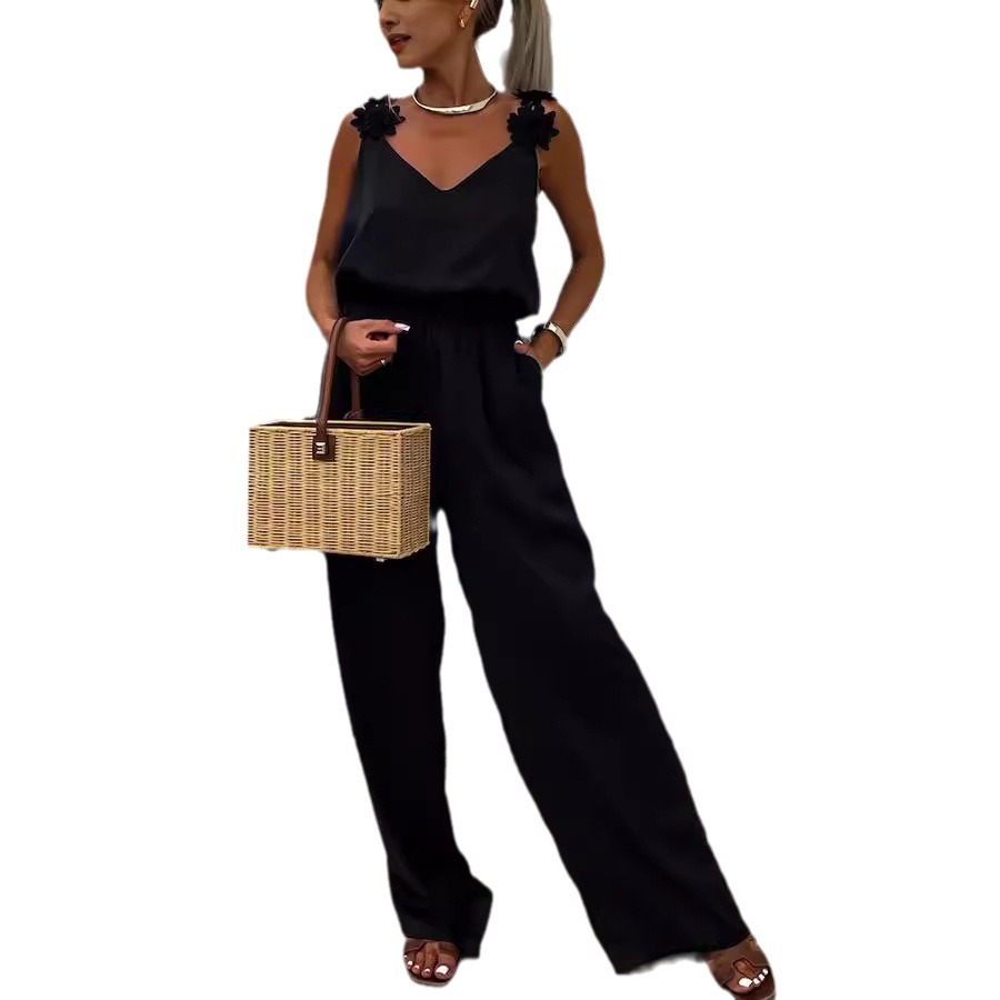 Casual Jumpsuit Strappy Sleeve - Jumpsuit Linen Relaxed recensie en prijs